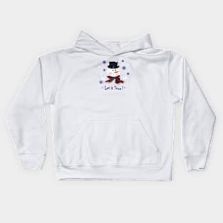 Let it Snow Kids Hoodie